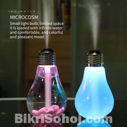 USB Rechargeable Mute  bulb Humidifier